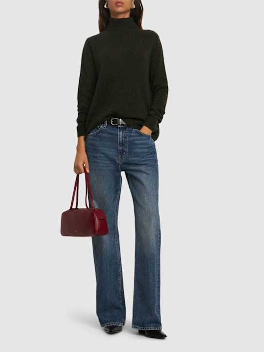 ASPESI: Wool knit turtleneck sweater - women_1 | Luisa Via Roma