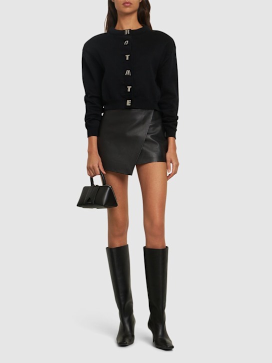 Rotate: Logo knit cardigan - women_1 | Luisa Via Roma