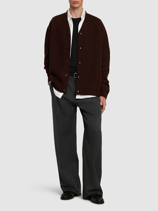 The Frankie Shop: Beck wool cardigan - men_1 | Luisa Via Roma