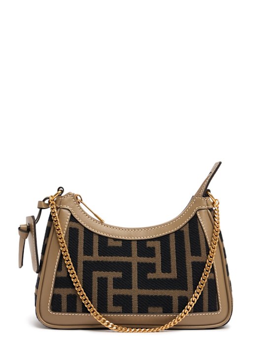 Balmain: B-Army monogram shoulder bag - women_0 | Luisa Via Roma