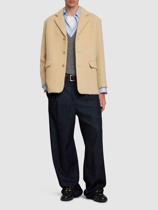 Dunst: Chaqueta unisex de lana bouclé - men_1 | Luisa Via Roma