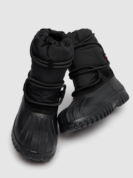Moncler Grenoble: Chris nylon snow boots - kids-girls_1 | Luisa Via Roma