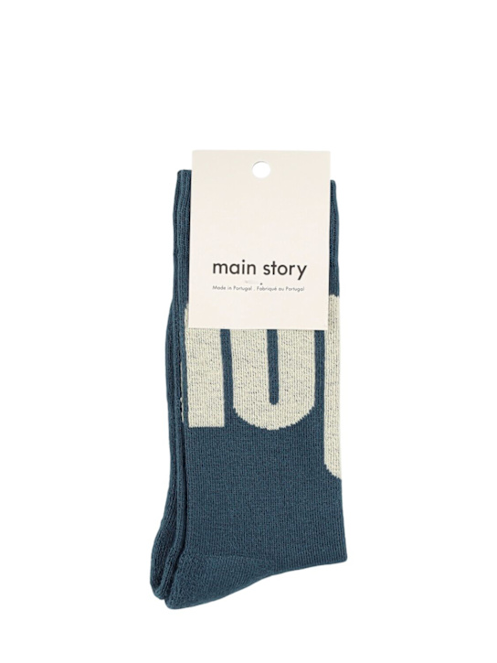 Main Story: オーガニックコットンブレンドソックス - グリーン - kids-boys_0 | Luisa Via Roma