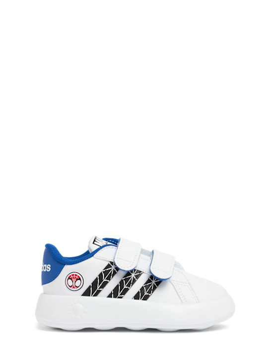 adidas Originals: Spiderman Grand Court スニーカー - kids-boys_0 | Luisa Via Roma
