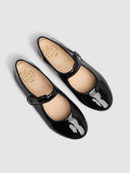 Pom D'api: Ballerine in pelle verniciata Daisy Baby - kids-girls_1 | Luisa Via Roma