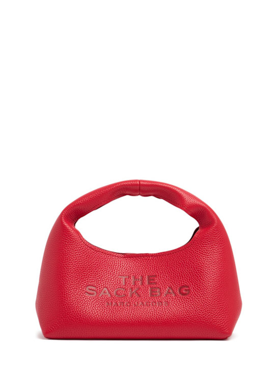 Marc Jacobs: Borsa The Mini Sack in pelle - women_0 | Luisa Via Roma