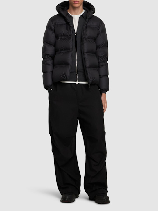 Moncler: Masac nylon down jacket - men_1 | Luisa Via Roma