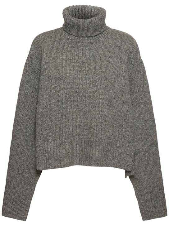 Axel Arigato: Remain cropped wool sweater - women_0 | Luisa Via Roma