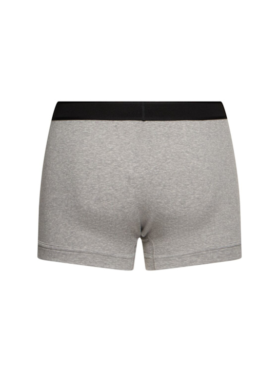 Tom Ford: Pack of 2 cotton briefs - Grey - men_3 | Luisa Via Roma