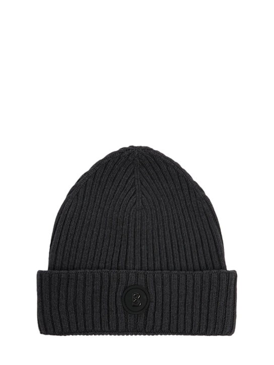 Bogner: Cappello beanie Enyo in misto lana / logo - kids-girls_0 | Luisa Via Roma