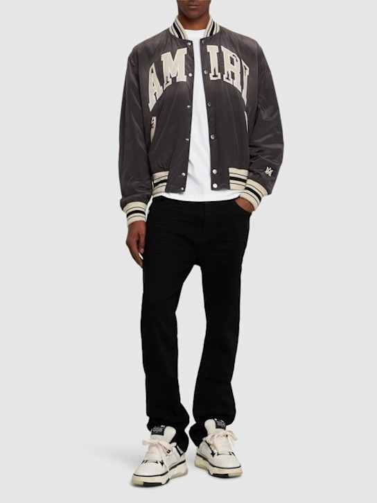 Amiri: Sun faded bomber jacket - men_1 | Luisa Via Roma