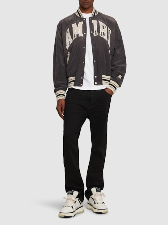 Amiri: Slim jeans - Black - men_1 | Luisa Via Roma
