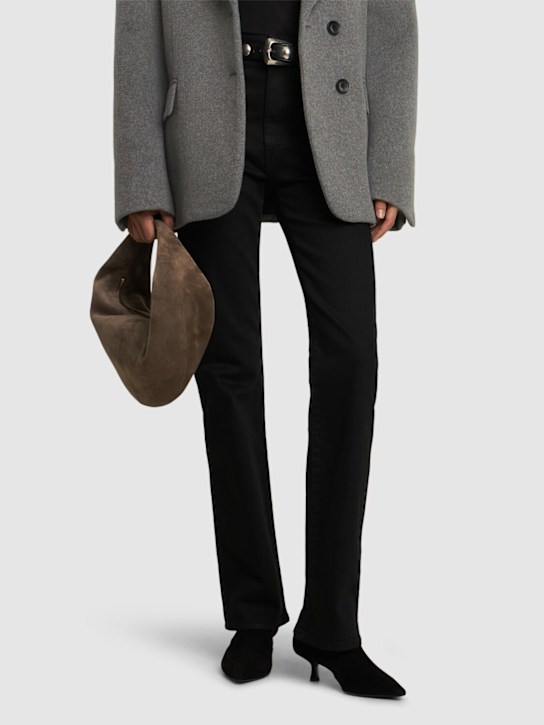 Stuart Weitzman: 50mm Naomi suede ankle boots - women_1 | Luisa Via Roma