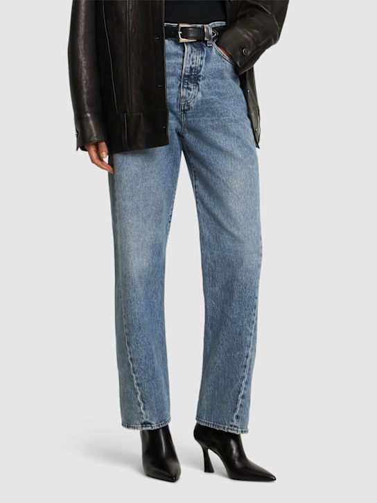 Stuart Weitzman: 85mm Vinnie leather booties - women_1 | Luisa Via Roma