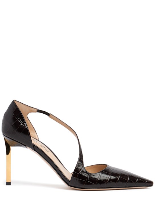 85mm Newton patent leather pumps - Thumbnail 1