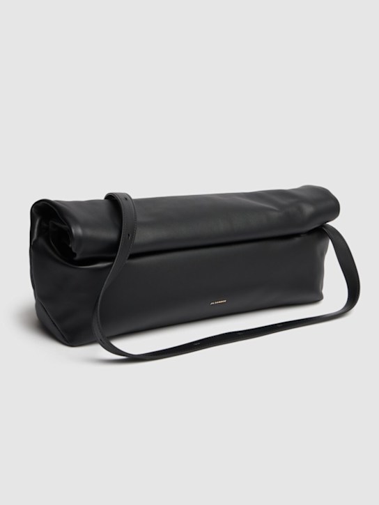 Jil Sander: Borsa a spalla media Rollup in pelle - women_1 | Luisa Via Roma