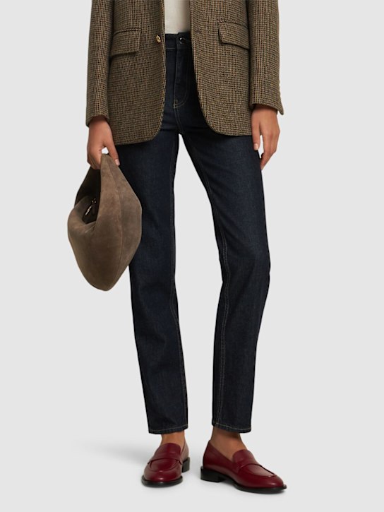 Stuart Weitzman: 10mm Palmer leather loafers - women_1 | Luisa Via Roma