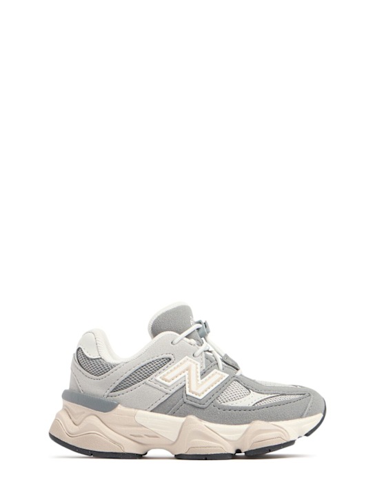 New Balance: 9060系带运动鞋 - 灰色 - kids-girls_0 | Luisa Via Roma