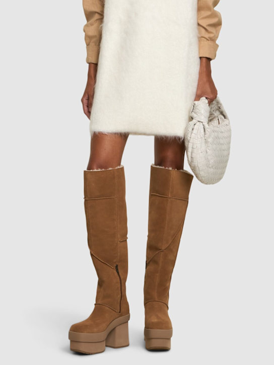 Ugg: 100mm New Heights Platform Xtra boots - women_1 | Luisa Via Roma