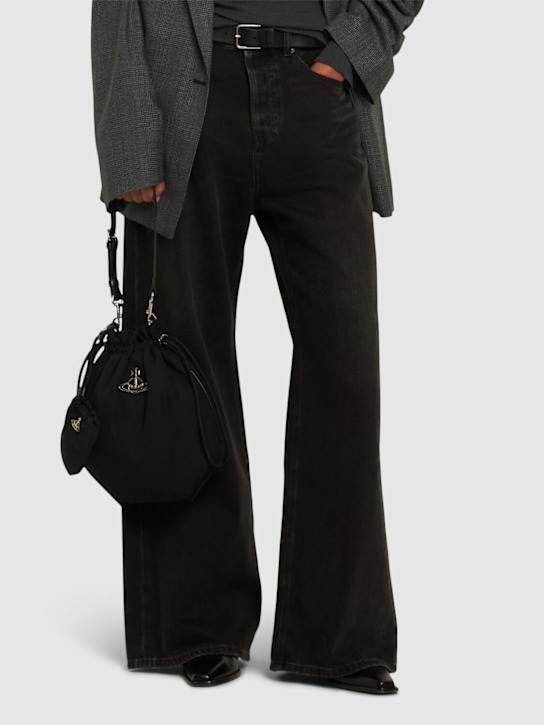 Vivienne Westwood: Recycled nylon drawstring pouch set - women_1 | Luisa Via Roma