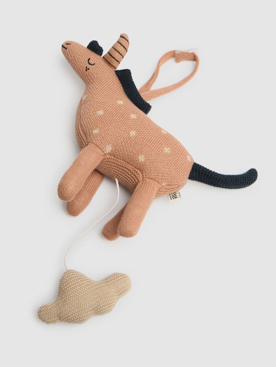 Liewood: Peluche mobile musicale Unicorn in cotone organico - Rosa - kids-girls_1 | Luisa Via Roma