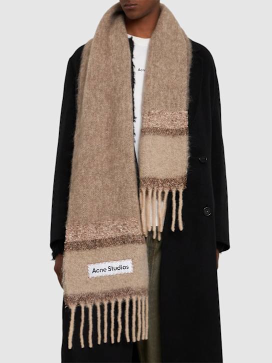 Acne Studios: Vonkey alpaca blend scarf - men_1 | Luisa Via Roma