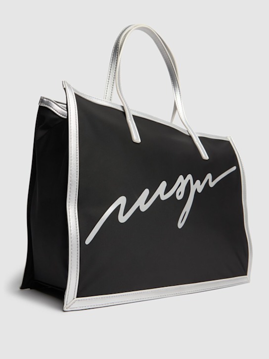 MSGM: Borsa in nylon stampato - kids-girls_1 | Luisa Via Roma
