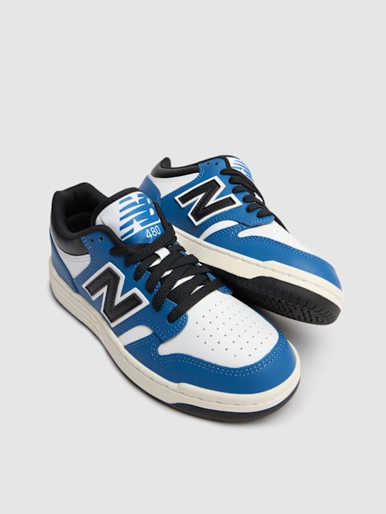 New Balance: 480 sneakers - Blue - kids-boys_1 | Luisa Via Roma