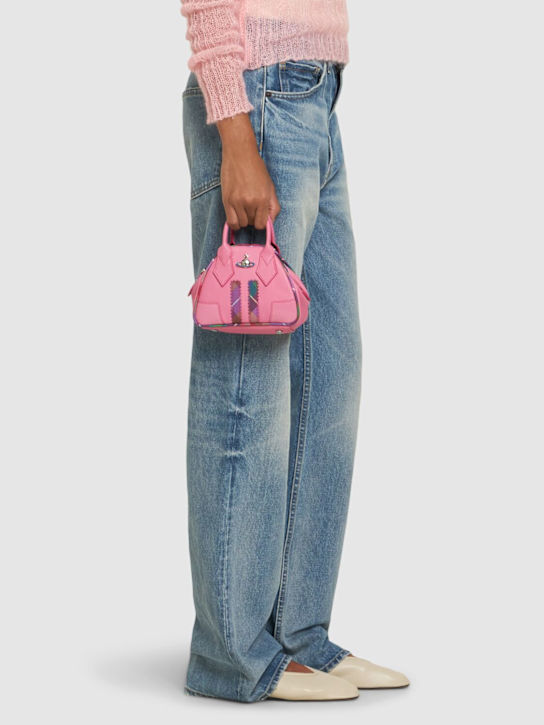 Vivienne Westwood: Mini Yasmine Chain Napa leather bag - women_1 | Luisa Via Roma