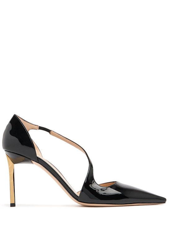 Tom Ford: 85mm patent leather pumps - women_0 | Luisa Via Roma