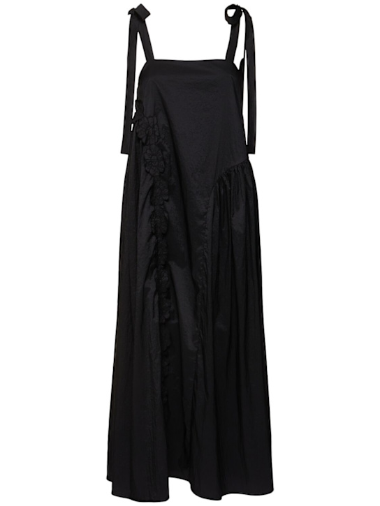 Cecilie Bahnsen: Oaklyn ripstop midi dress - women_0 | Luisa Via Roma