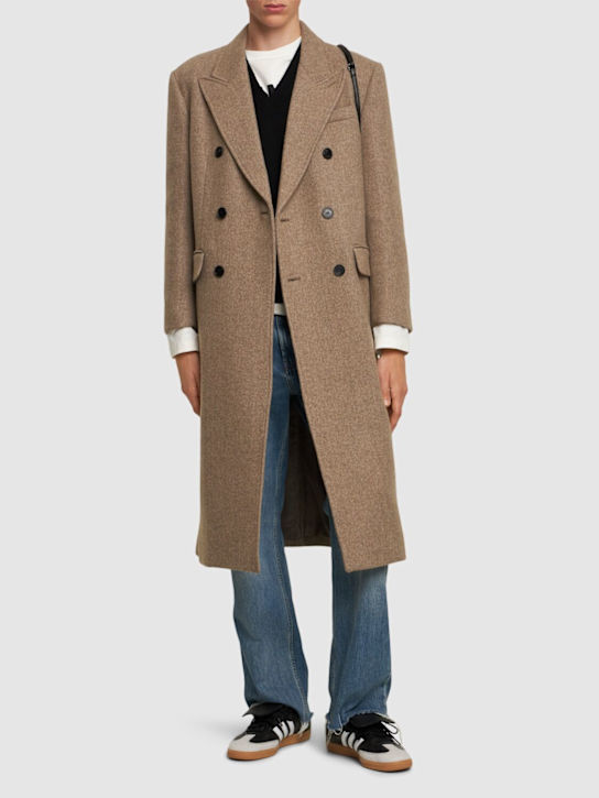 Dunst: Unisex double-breast tailored wool coat - men_1 | Luisa Via Roma
