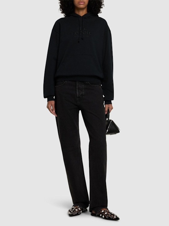 Marc Jacobs: Felpa The Hoodie in cotone con logo - women_1 | Luisa Via Roma