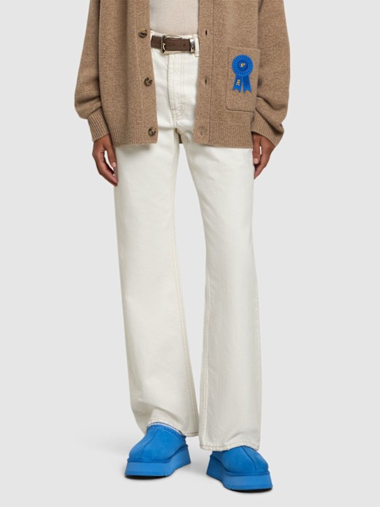 Ugg: 40mm Tazz shearling platform loafers - women_1 | Luisa Via Roma