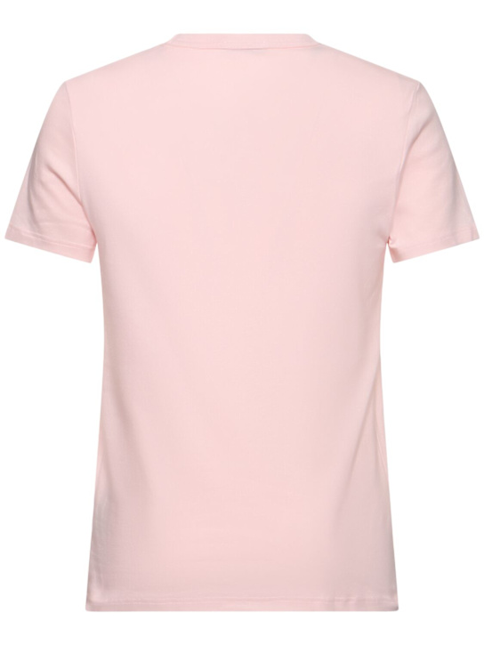 Tom Ford: Cotton jersey crewneck t-shirt - Soft Pink - men_3 | Luisa Via Roma