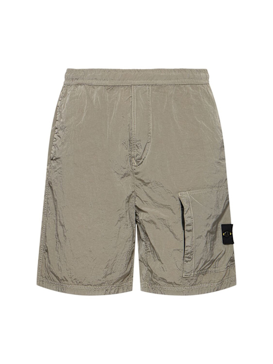 Stone Island: Comfort Bermuda shorts - men_0 | Luisa Via Roma