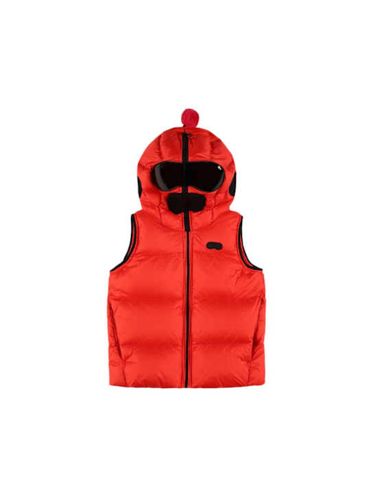 Ai Riders: Nylon down vest - Red - kids-boys_0 | Luisa Via Roma
