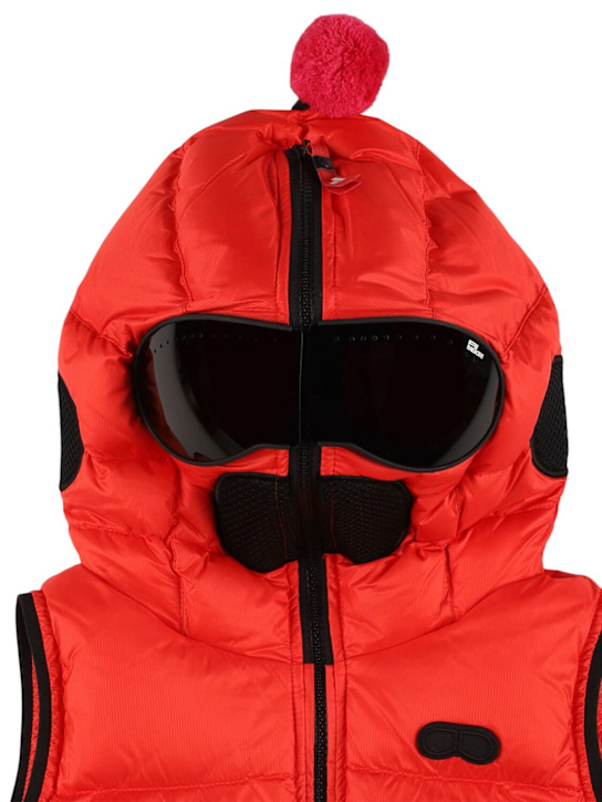 Ai Riders: Nylon down vest - Red - kids-boys_1 | Luisa Via Roma