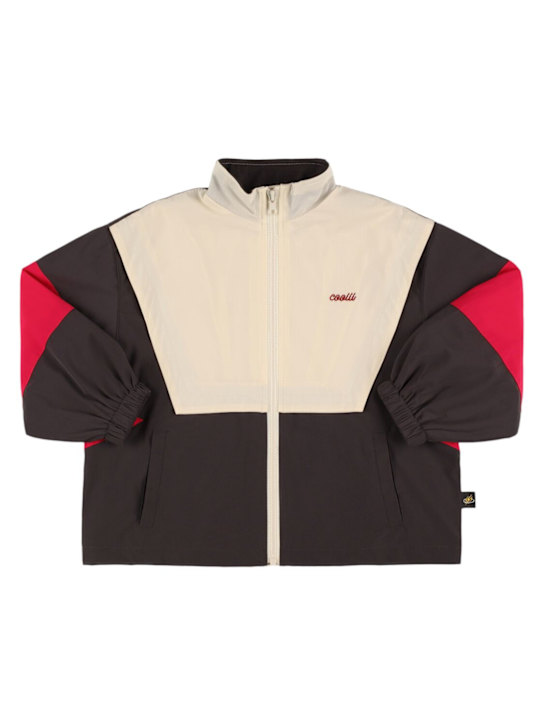 Cooiii: パッチワークスポーツジャケット - kids-girls_0 | Luisa Via Roma