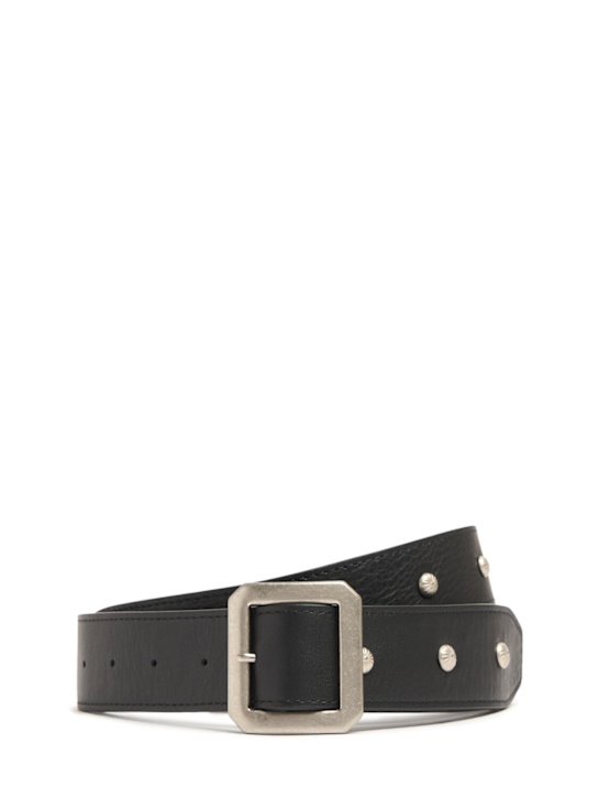 After Pray: Stud leather belt - men_0 | Luisa Via Roma