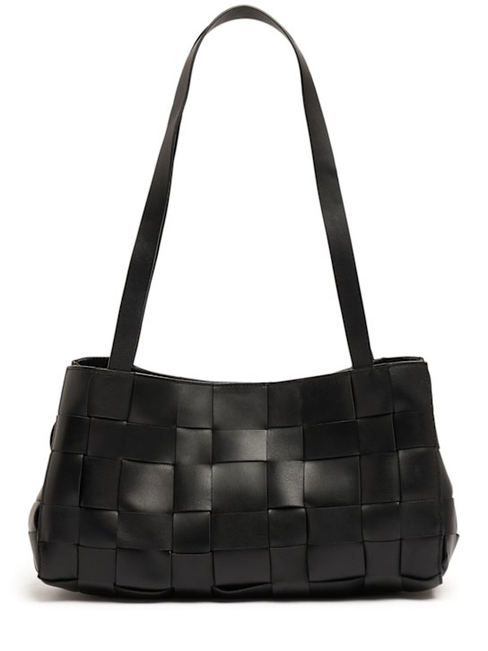 St. Agni: Slim woven leather shoulder bag - women_0 | Luisa Via Roma