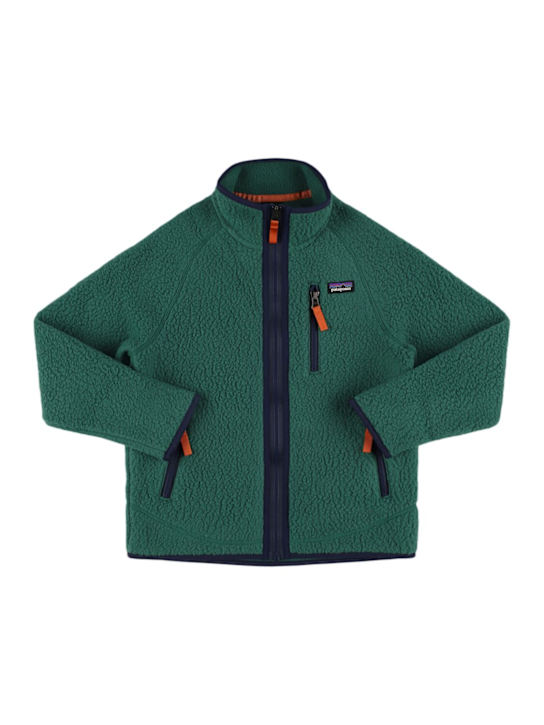 Patagonia: Giacca in pile di poly riciclato - kids-girls_0 | Luisa Via Roma
