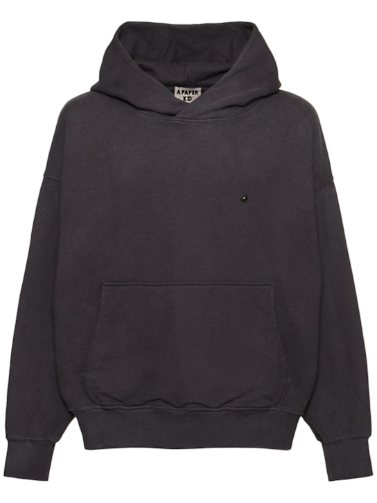 A Paper Kid: Logo hoodie - men_0 | Luisa Via Roma