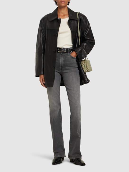 Mother: Jean bootcut taille haute The Hustler Heel - women_1 | Luisa Via Roma