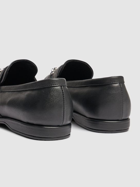 After Pray: Rope Chain loafers - Black - men_3 | Luisa Via Roma