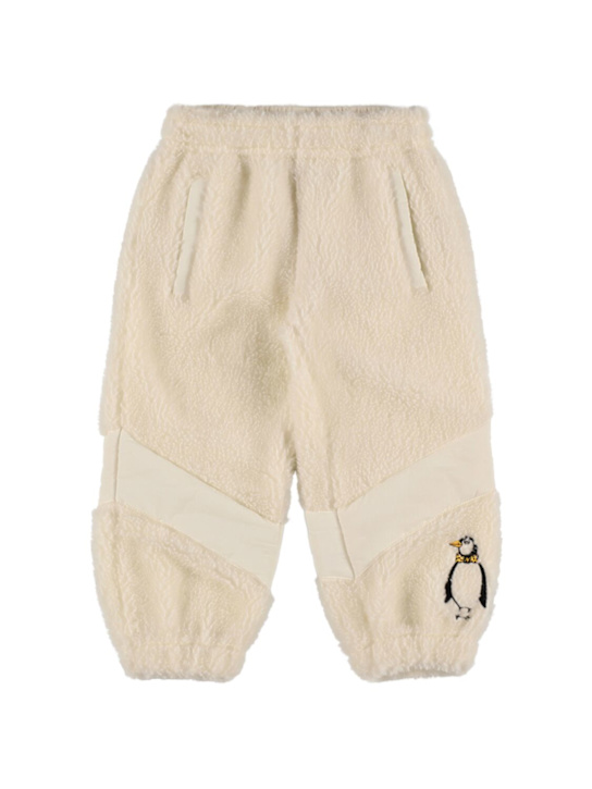 Mini Rodini: Recycled poly fleece pants - kids-boys_0 | Luisa Via Roma