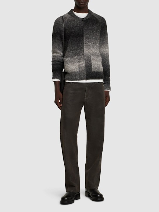 SUNFLOWER: Straight Twist viscose blend jeans - men_1 | Luisa Via Roma