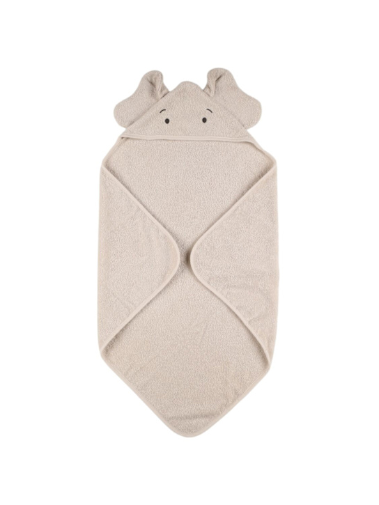 Liewood: Albert Elephant フーデッドタオル - kids-boys_0 | Luisa Via Roma