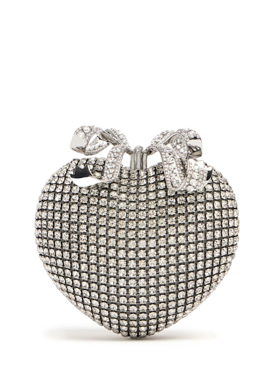 Self-portrait: Crystal heart clutch - women_0 | Luisa Via Roma