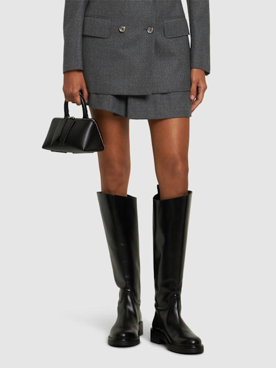 Stuart Weitzman: Stivali Celia in pelle 30mm - women_1 | Luisa Via Roma